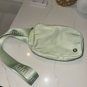 Lululemon mint green everywhere belt bag